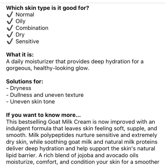 Kate Somerville Goat Milk Moisturizer - Picture 3 of 4